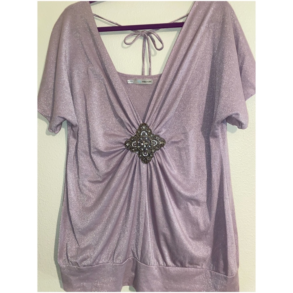 Purple Maurices top